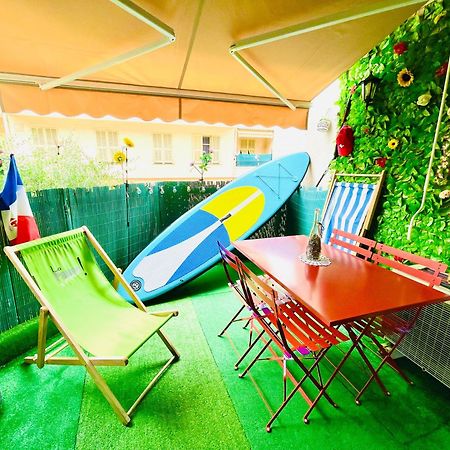 Confortable Studio A Nice Centre Cote Plage Bel Terrasse Paddle エクステリア 写真