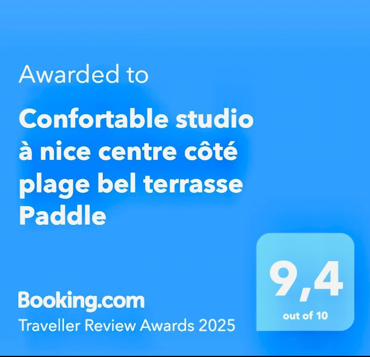 Confortable Studio A Nice Centre Cote Plage Bel Terrasse Paddle エクステリア 写真